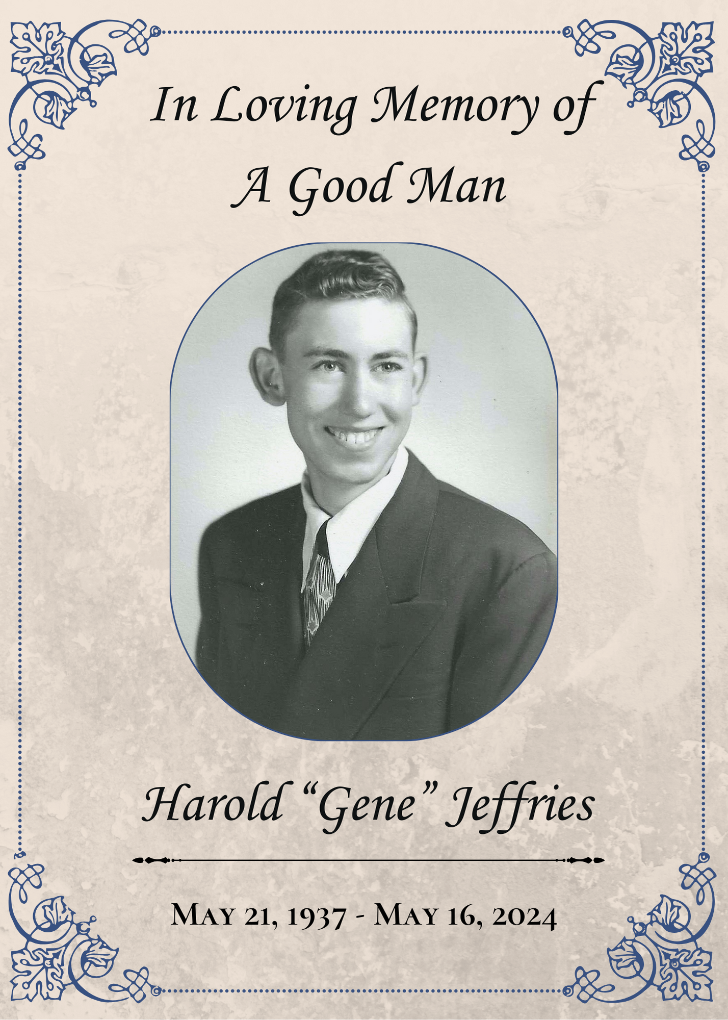 Harold G. Jeffries