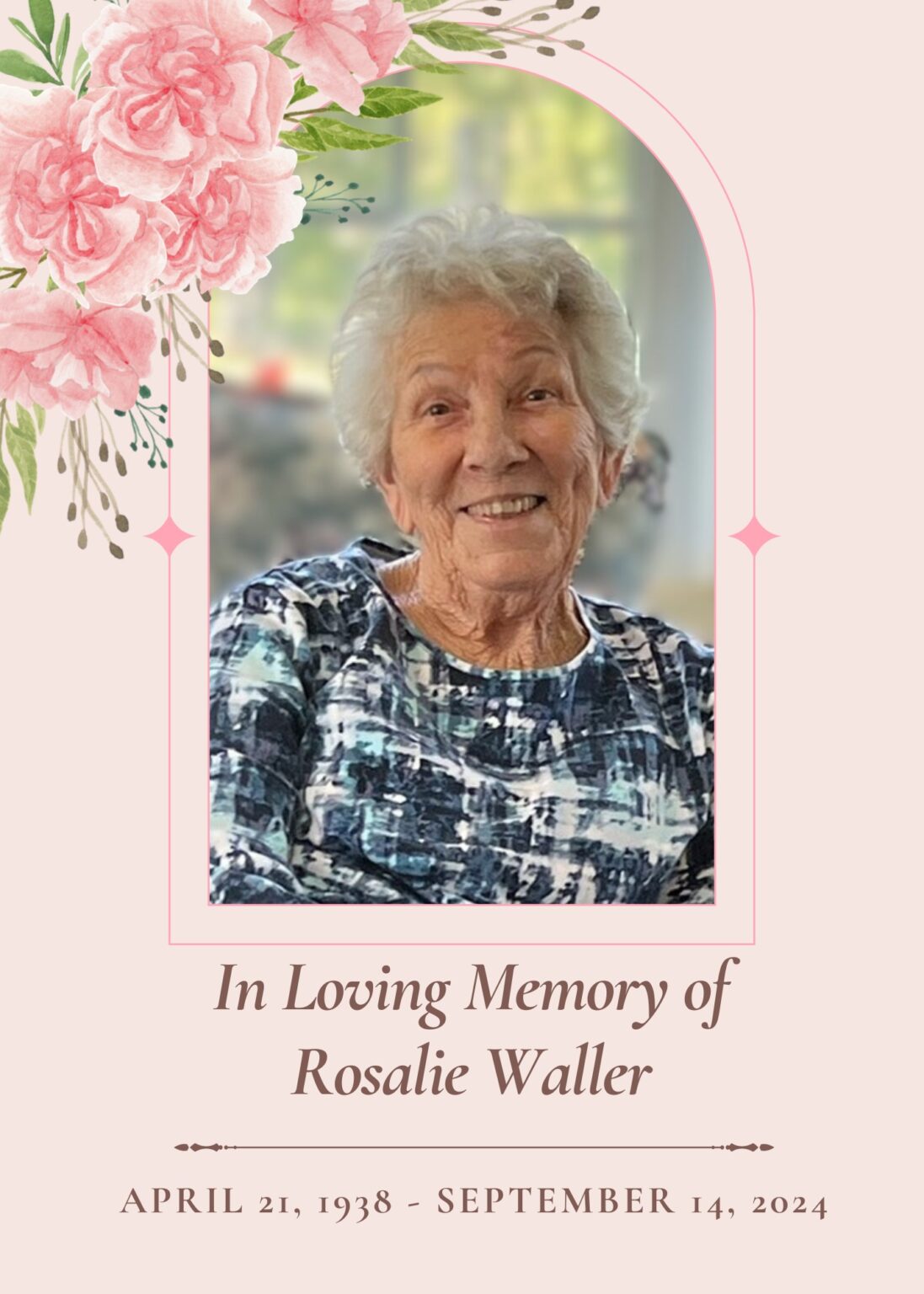 Rosalie waller royer funeral home