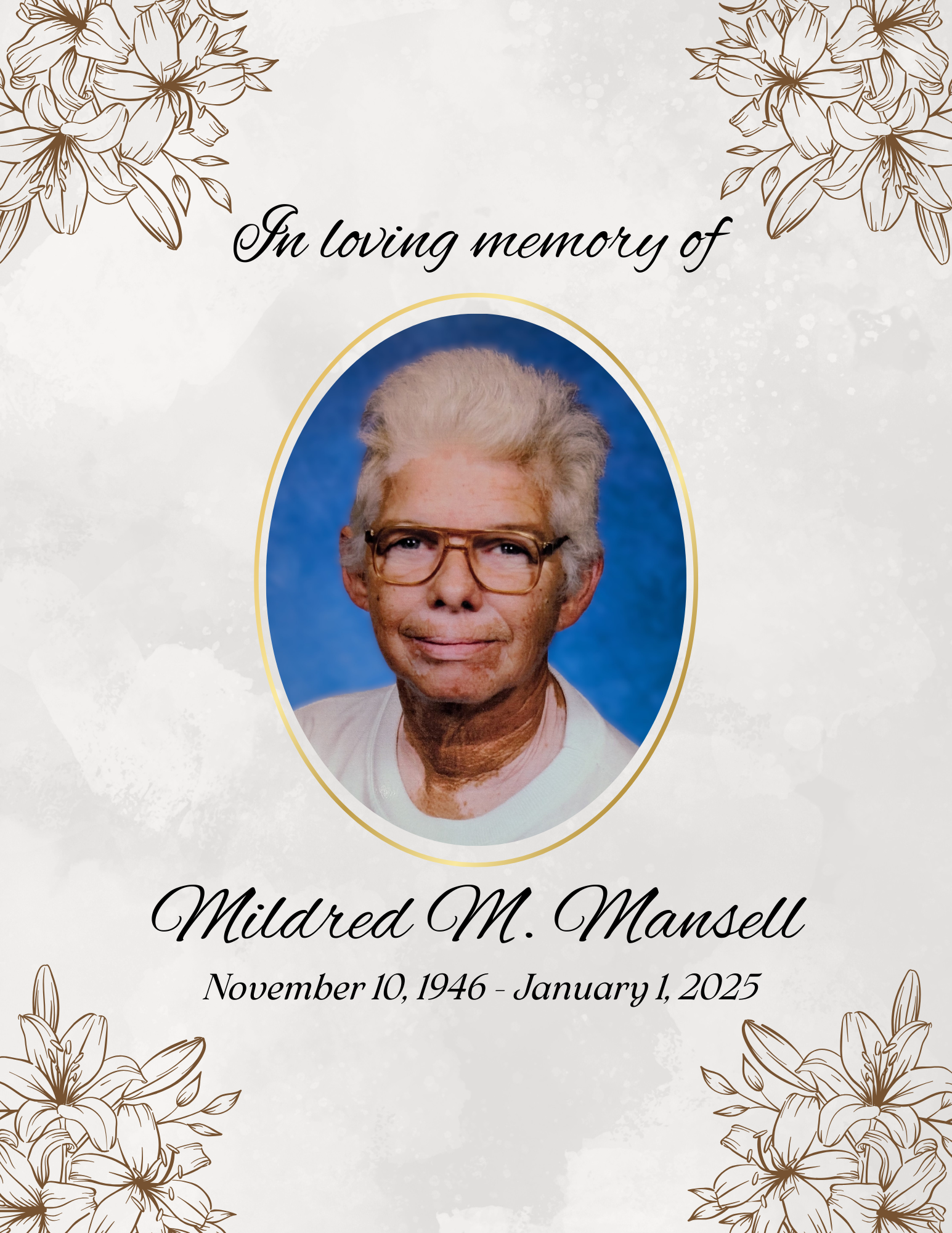 Mildred M. Mansell