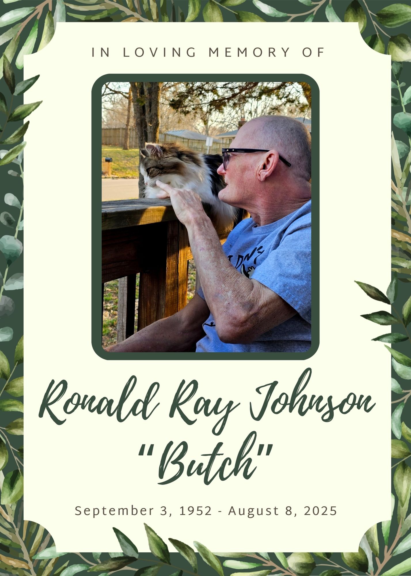 Ronald R. “Butch” Johnson