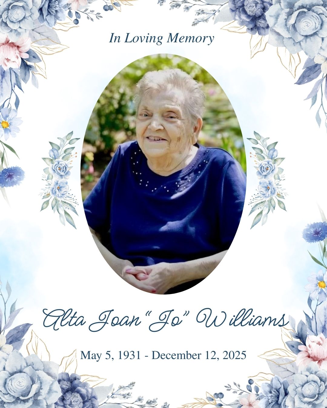 Alta J. “Jo” Williams