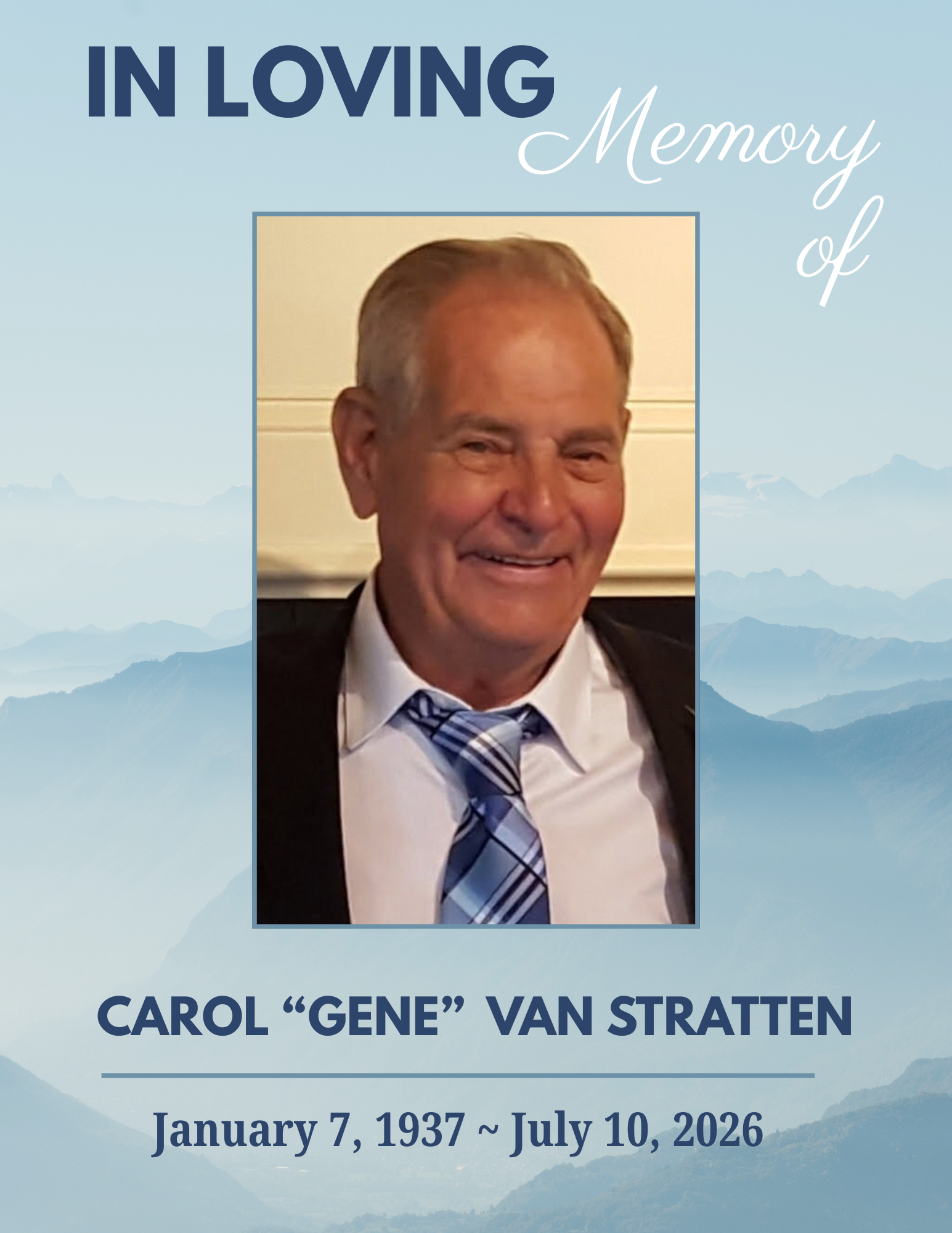 Carol “Gene” Van Stratten