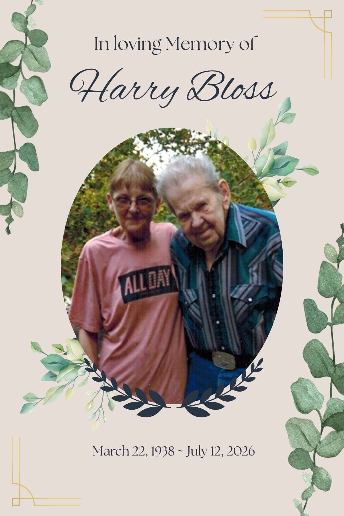 Harry Bloss