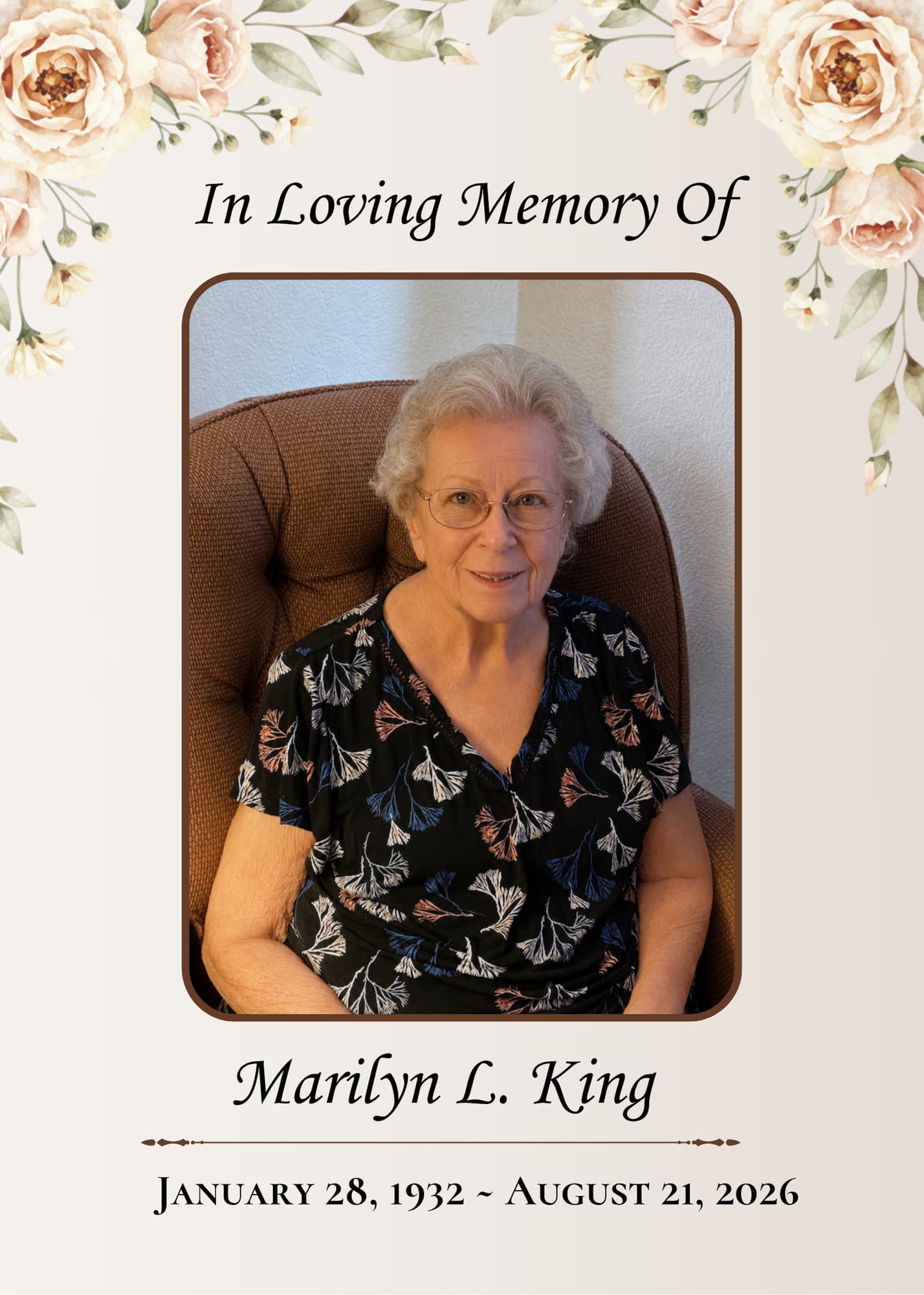Marilyn L. King