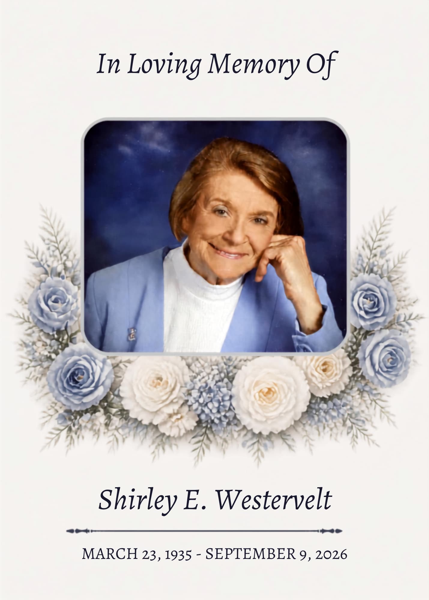 Shirley E. Westervelt