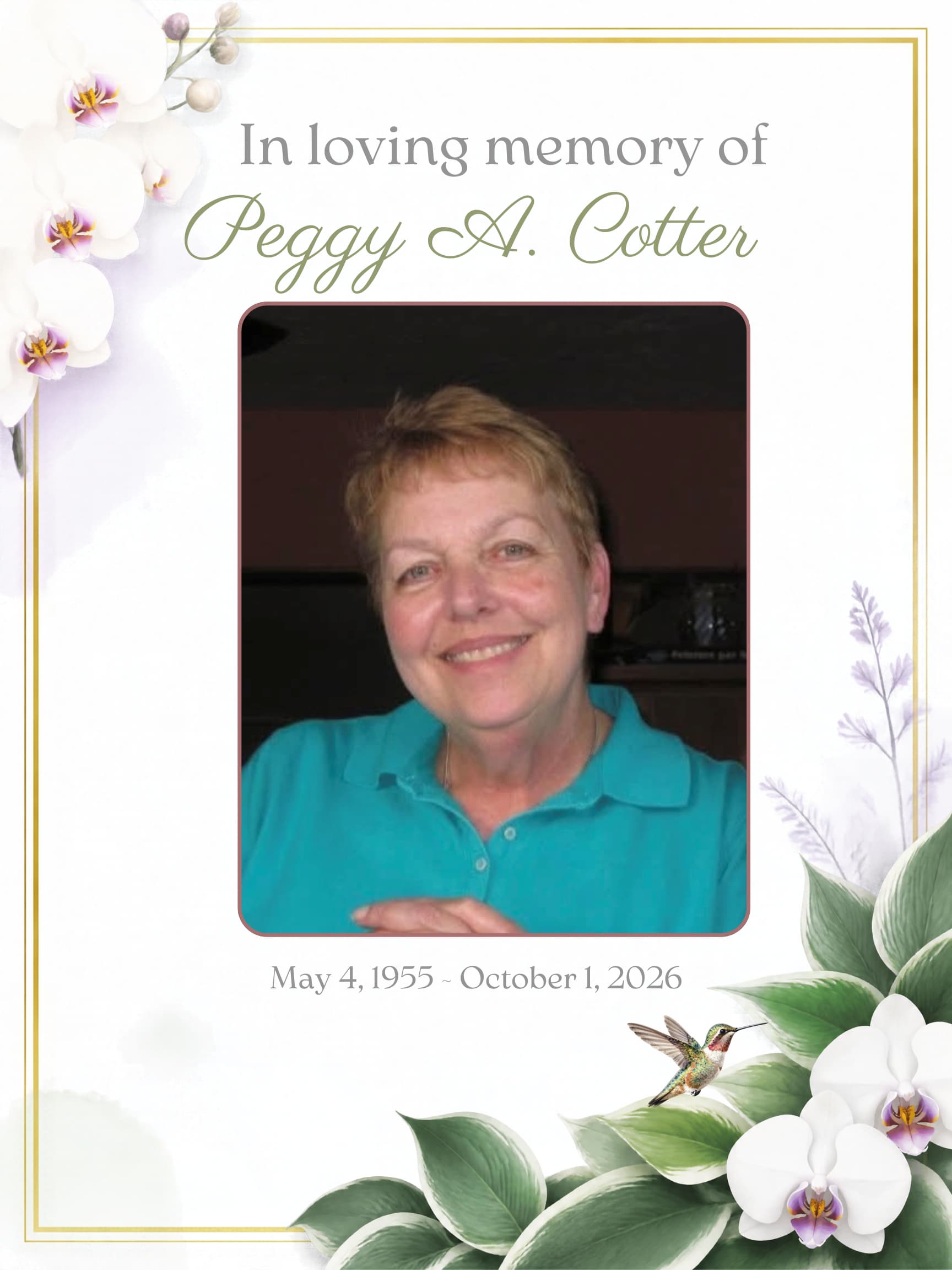 Peggy A. Cotter