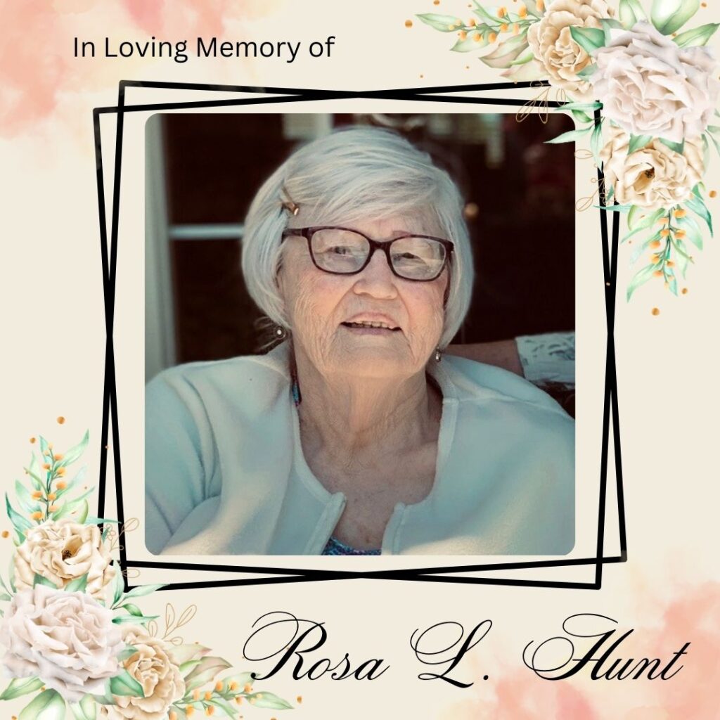Rosa L Hunt Royer Funeral Home