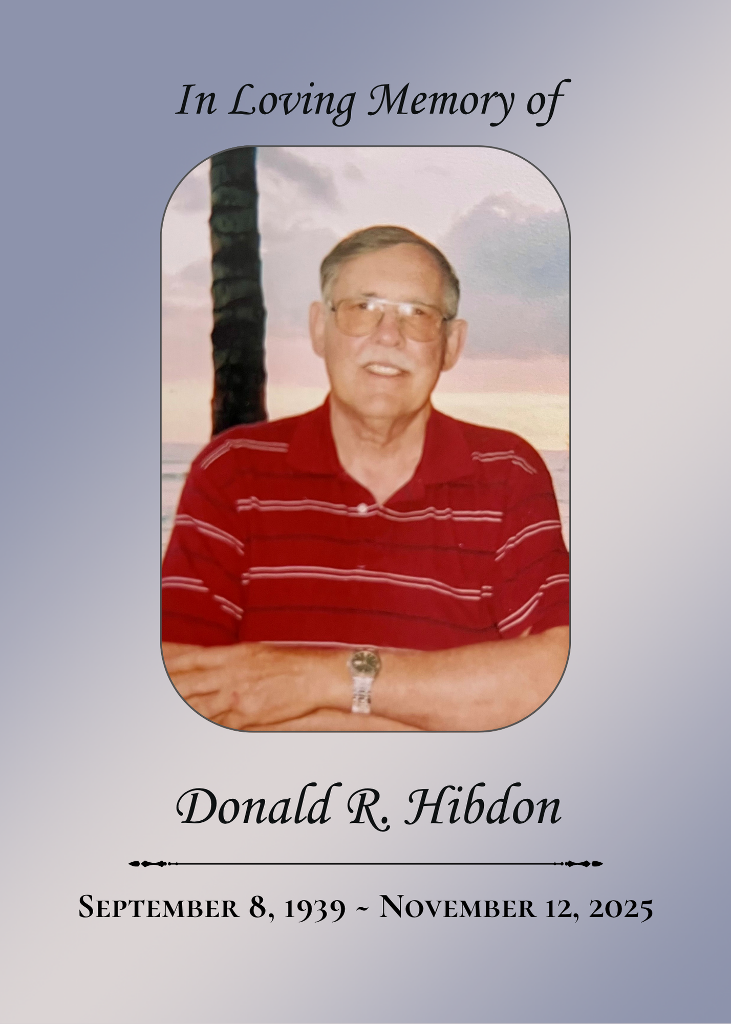 Donald R. Hibdon