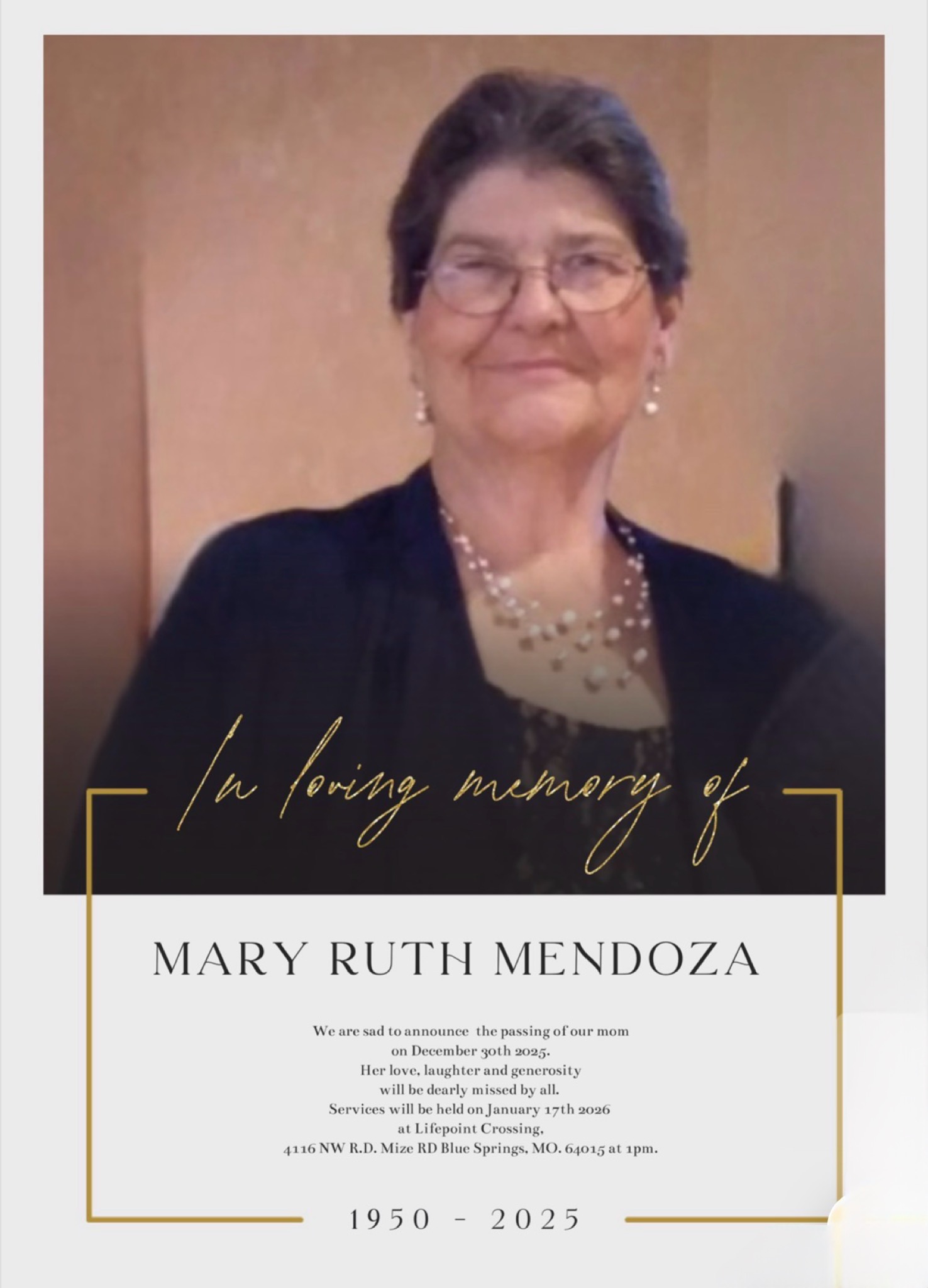 Mary R. Mendoza
