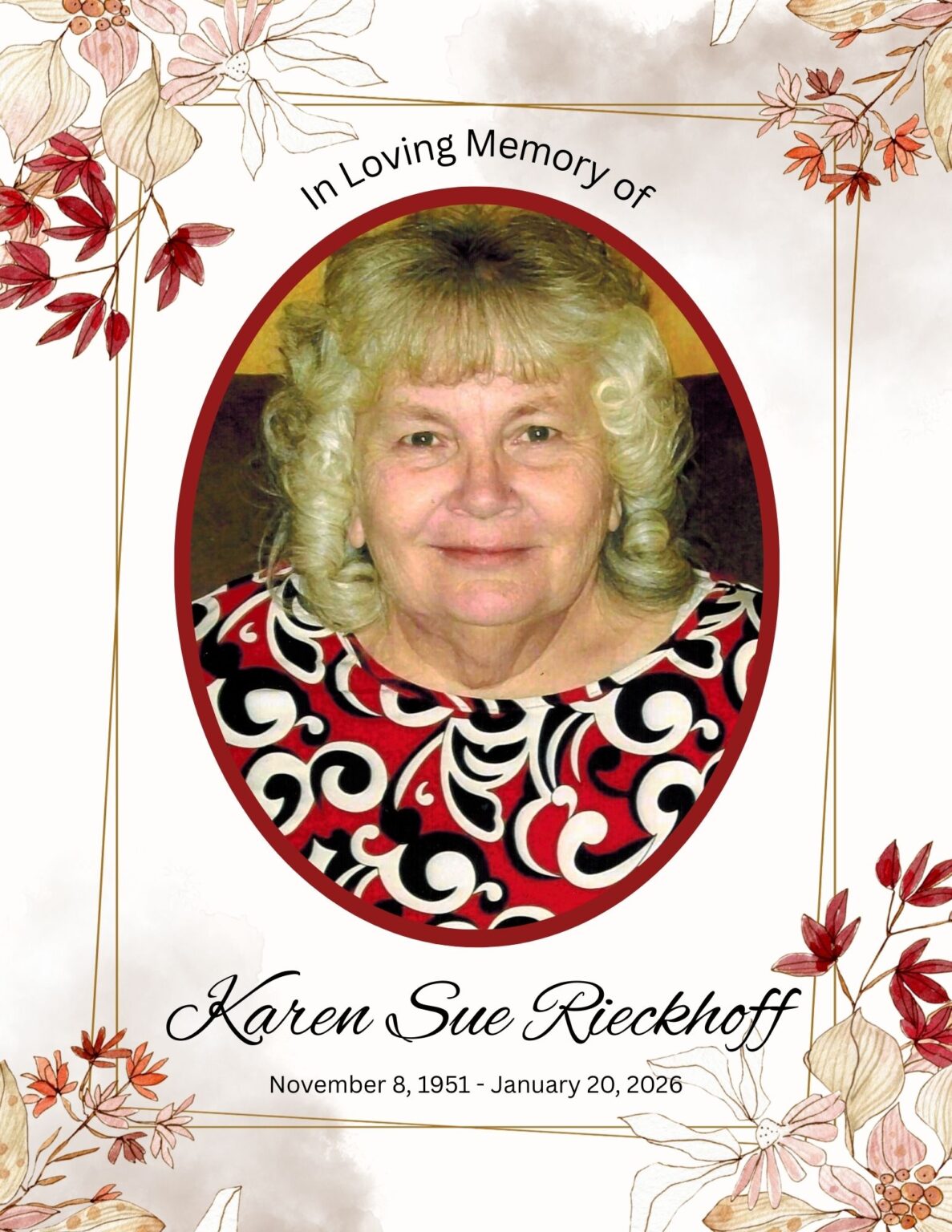 Karen S. Rieckhoff – Royer Funeral Home