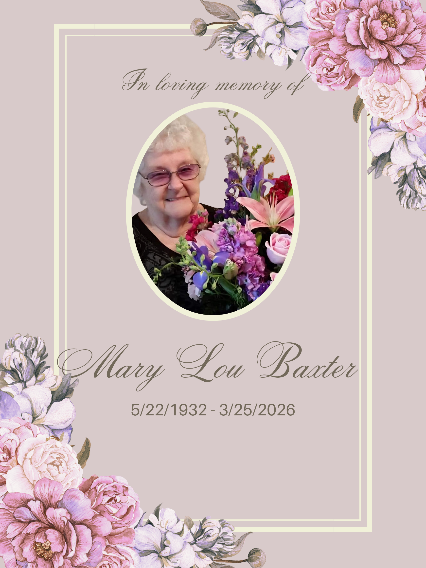Mary Lou Baxter