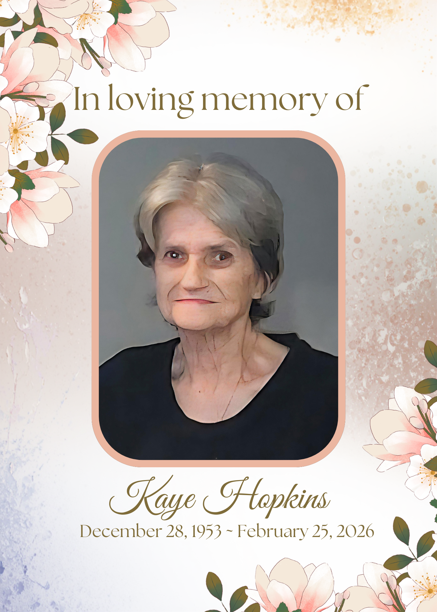 Hellen “Kaye” Hopkins
