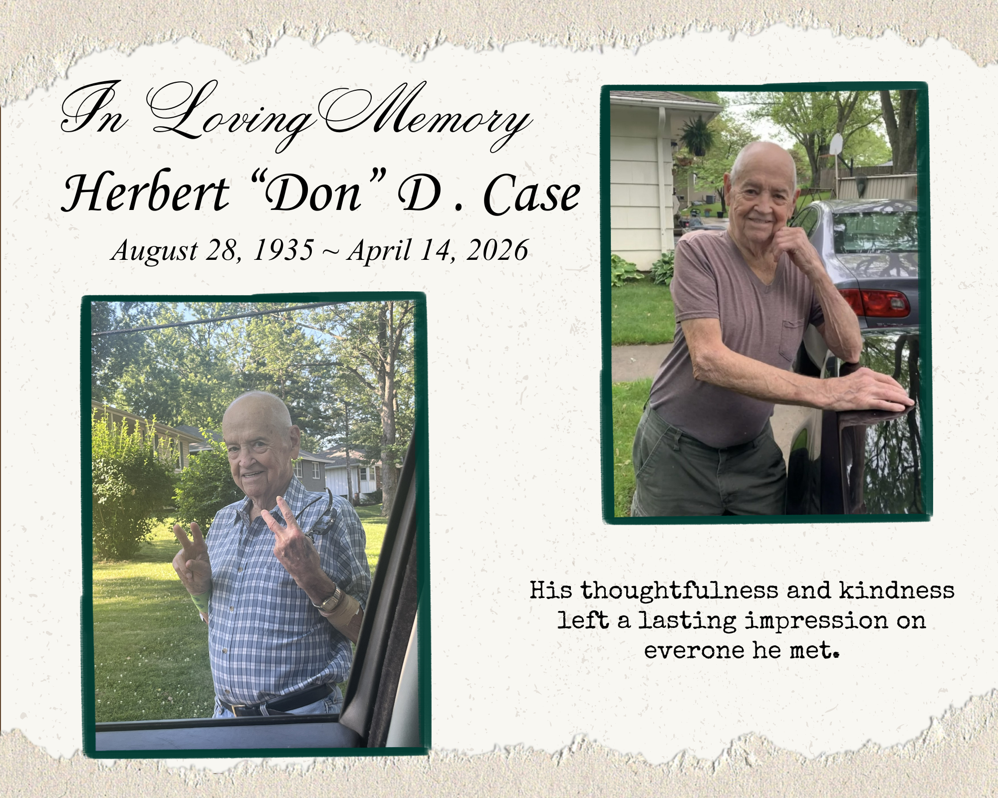 Herbert “Don” Case