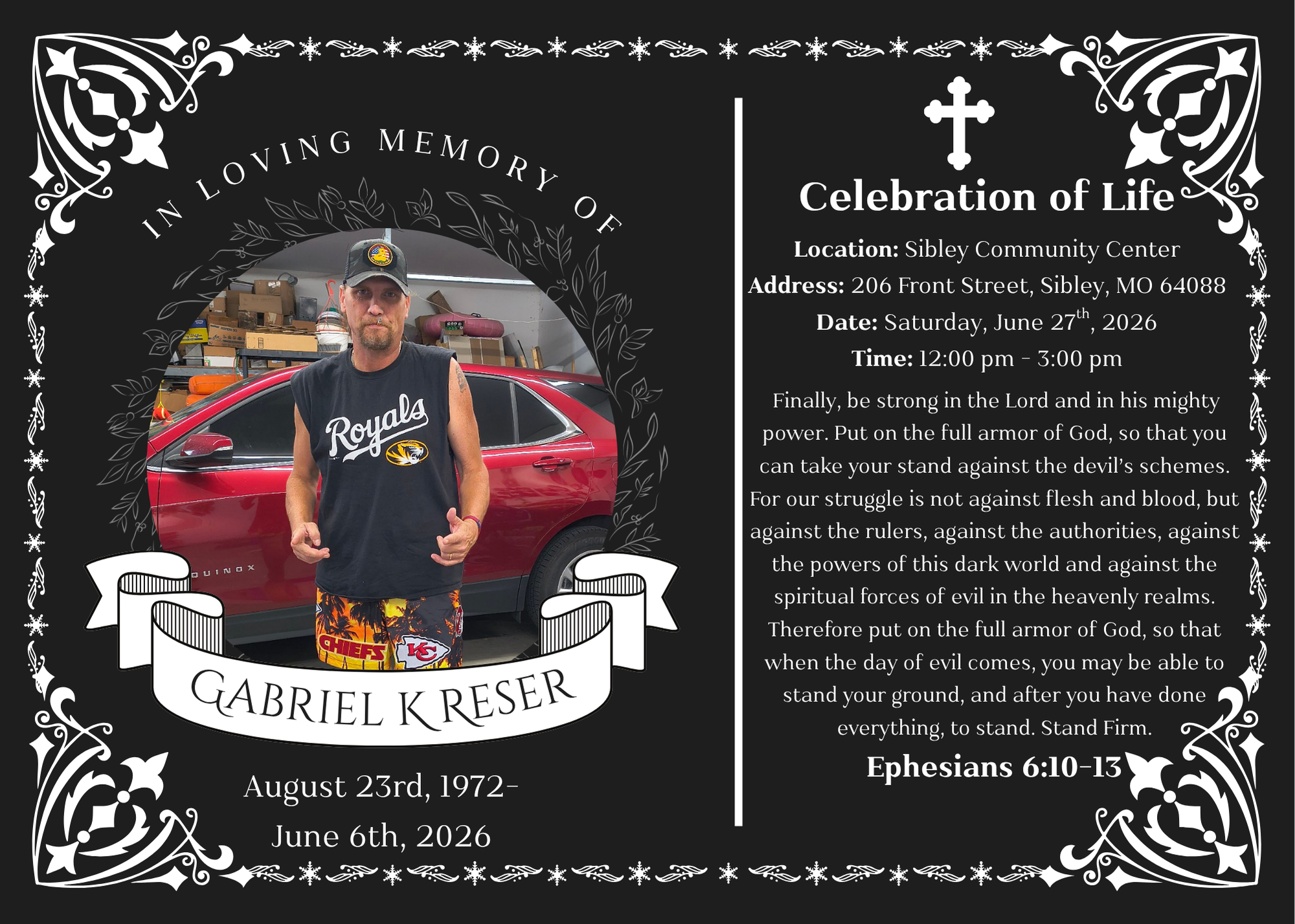 Gabriel K. Reser (Gab The Great)